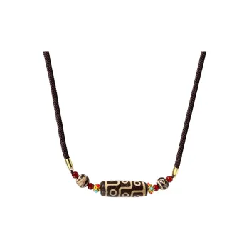 The Thousand Seals Family Agate Jade Necklaces Unisex