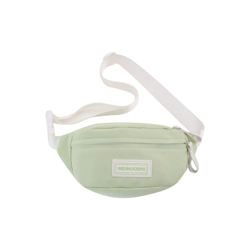 OURFUN Nylon Crossbody Bag, Sling Bag, Fanny Pack Regular Women's Pink/Orange/Yellow/Green/Blue-7