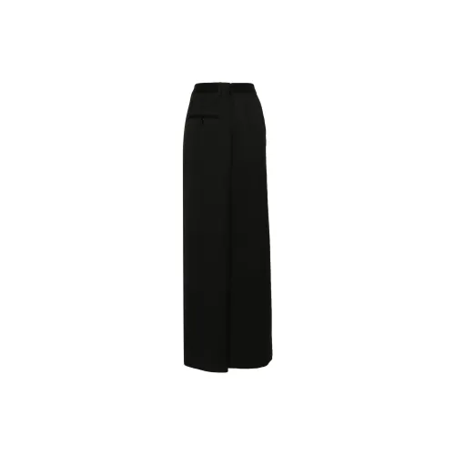 MM6 Maison Margiela Casual Long Skirts Women's Black