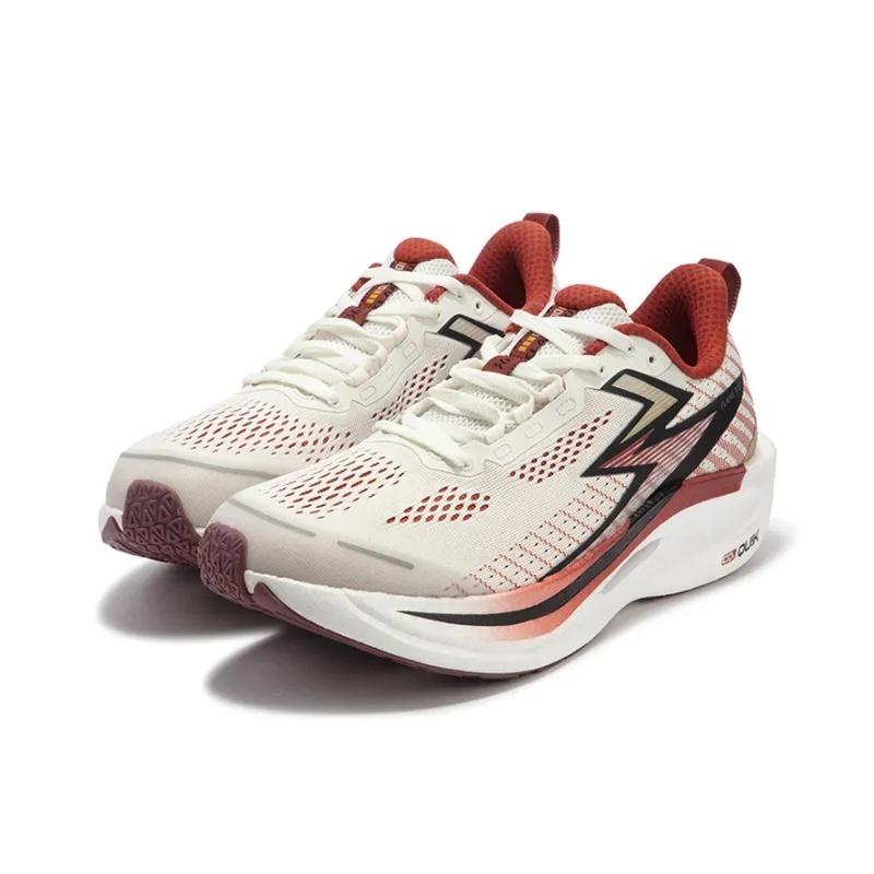361° Cushioning Anti-Slip Wear-Resistant Breathability Low-Top Running Shoes Unisex Rich Rusty Red-2