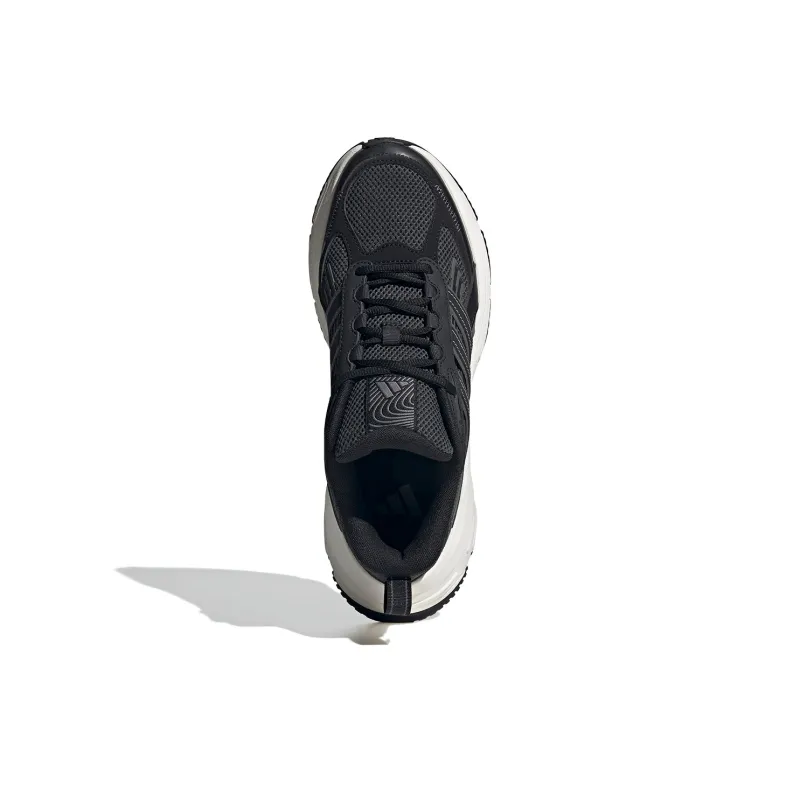 Adidas Breathable Low Top Running Shoes Unisex Black White-3