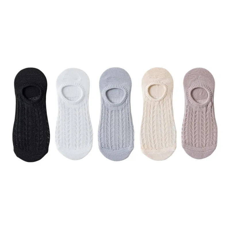 ALPLUME No Show Socks Women's 5 Pack-10