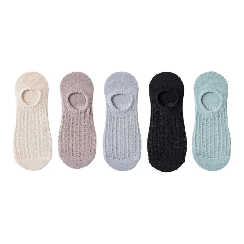 ALPLUME No Show Socks Women's 5 Pack-8