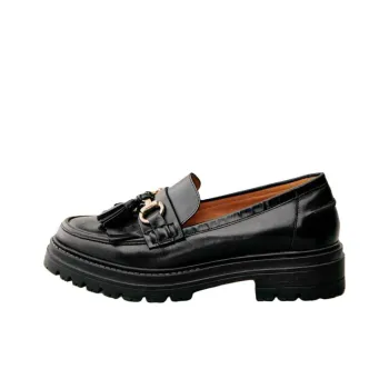 Sezane Amy Loafers 3cm Women's Black