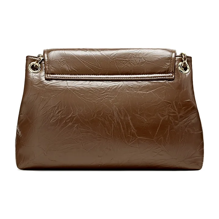 JOSINY PU Crossbody Bag, Shoulder Bag Women's Coffee-3
