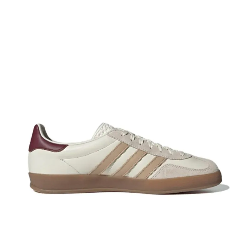 Adidas Originals GAZELLE INDOOR Anti Slip Wear Resistant Low Top Skateboard Shoes Unisex Brown-1