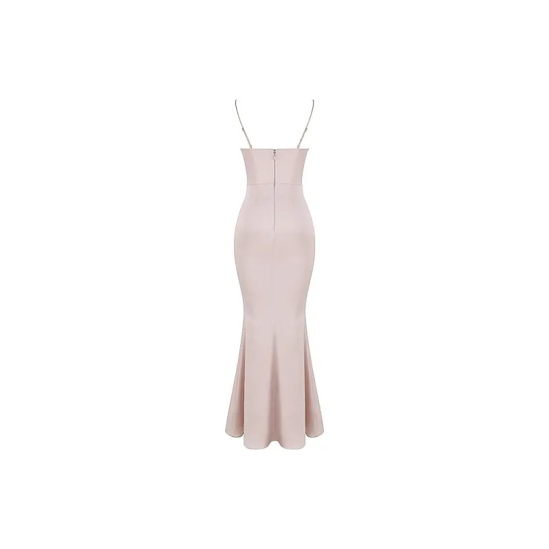 HOUSE OF CB OLIVETTE Slip Dress Women's CRYSTAL/Crystal-1