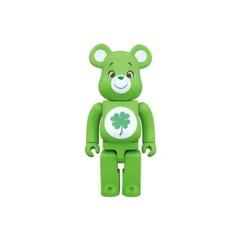 BE@RBRICK Care Bear Good Luck Bear Green