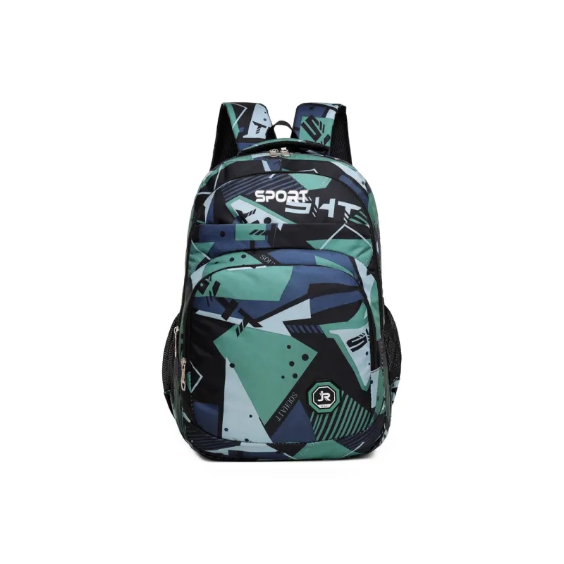 OURFUN Oxford Backpack Unisex Black/Red/Yellow/Green/Blue-4