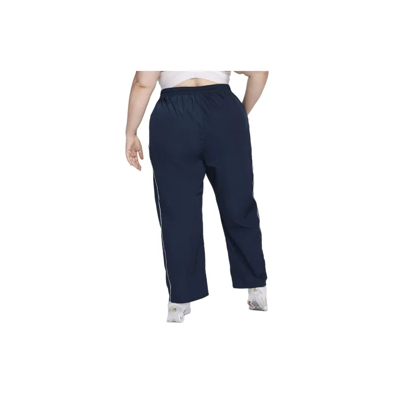 Nike Windrunner Women's High-Waisted Woven Open-Hem Pants Plus Size-1