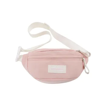 OURFUN Nylon Crossbody Bag, Sling Bag, Fanny Pack Regular Women's Pink/Orange/Yellow/Green/Blue