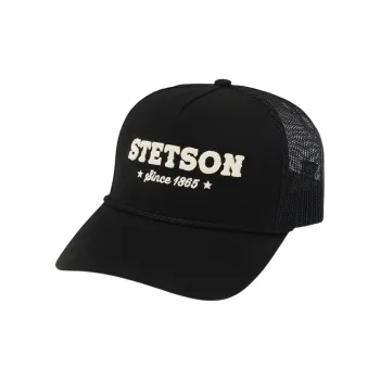 STETSON Polyester Baseball Caps Unisex Black