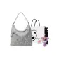 Silver+Exclusive Shopping Bag+Greeting Card+Dried Flower
