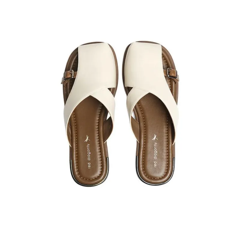 RED DRAGONFLY Closed Toe Slippers Women's-7