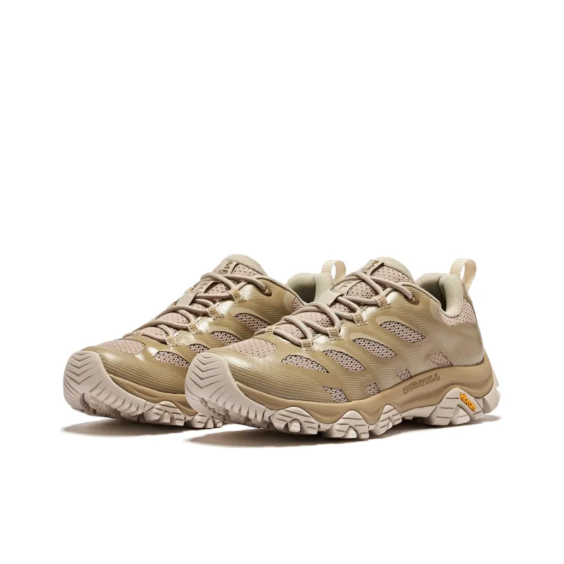 MERRELL Anti-Slip Wear-Resistant Low-Top Hiking Shoes Men's Brown-1