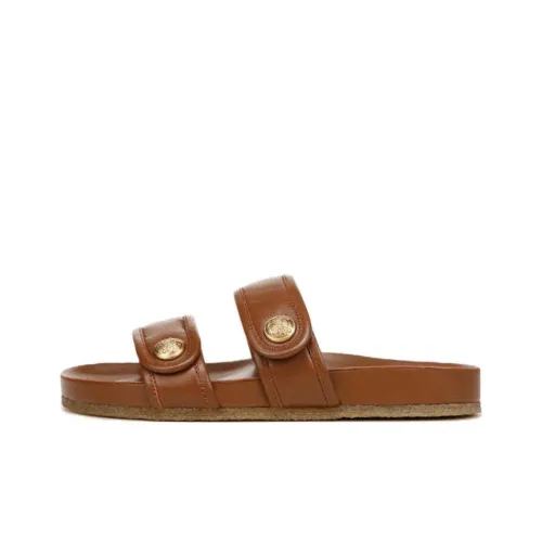 VERONICA BEARD Slide Slippers Women's Brown