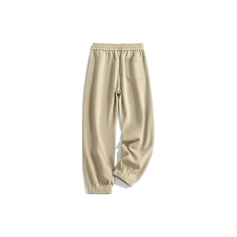 HCHUICHENG Casual Pants Unisex Caramel-15