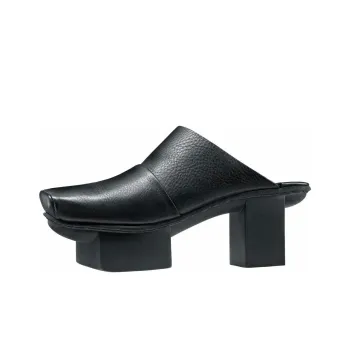 Trippen Wrap-toe Slippers Women's Black