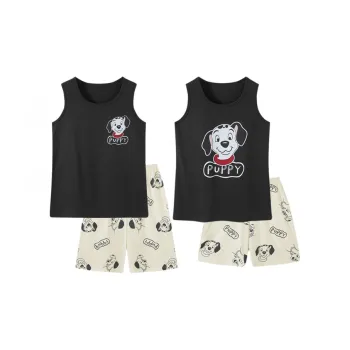 O'MESIK Pajama Set Unisex Black