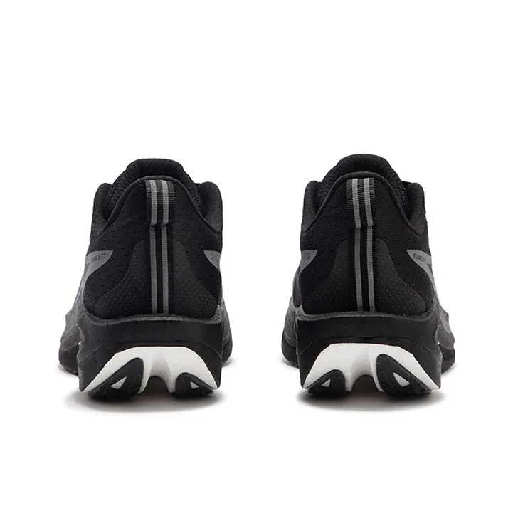 361° Cushioning Anti Slip Wear Resistant Breathability Low Top Running Shoes Unisex Obsidian Black-3
