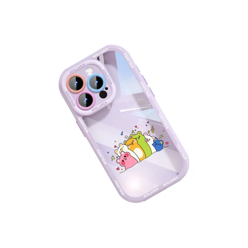Sen Dog Acrylic Material Cute Transparent Creative Phone Cases Suitable For Apple 15Promax/Pro/Plus/14/13/12-13