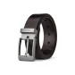 Silver-Tone Buckle Coffee Strap
