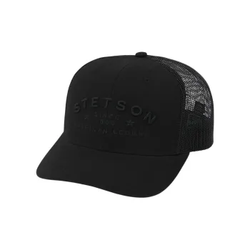STETSON Polyester Baseball Caps Unisex Black