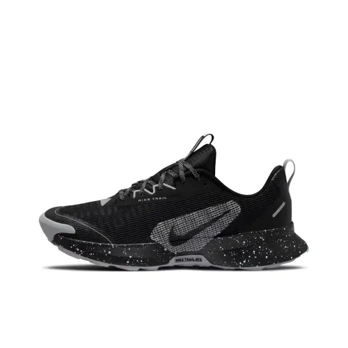 Nike Juniper Trail Running Shoes Men Low-Top Black/Black/Wolf Gray/Dust Light Particle