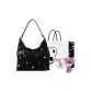 Black+Exclusive Shopping Bag+Greeting Card+Dried Flower