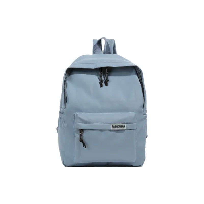 OURFUN Fabric Backpack Regular Unisex Ecru/Black/Orange Red/Violet/Yellow/Green/Blue/Pink-36
