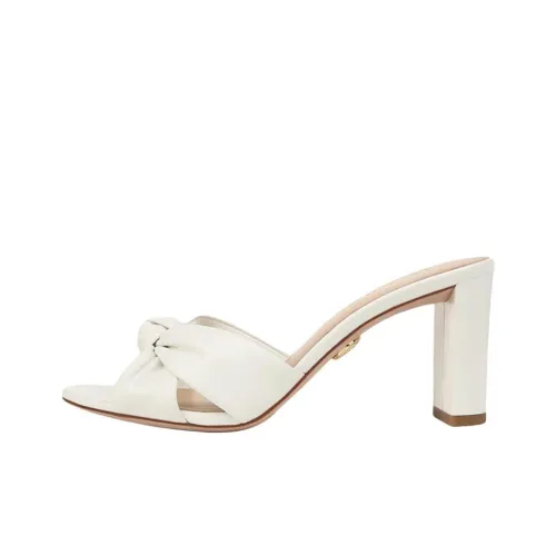 VERONICA BEARD Slide Slippers 7.6cm Women's White