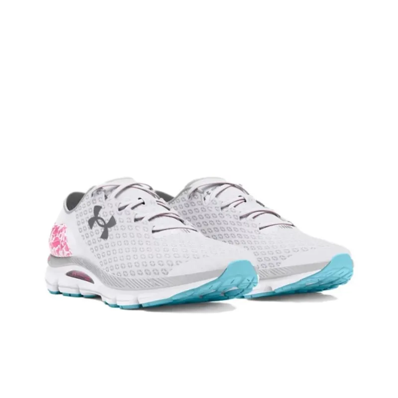 Under Armour Speedform Gemini Slip-Resistant Breathable Lightweight Low-Top Running Shoes Unisex White-2