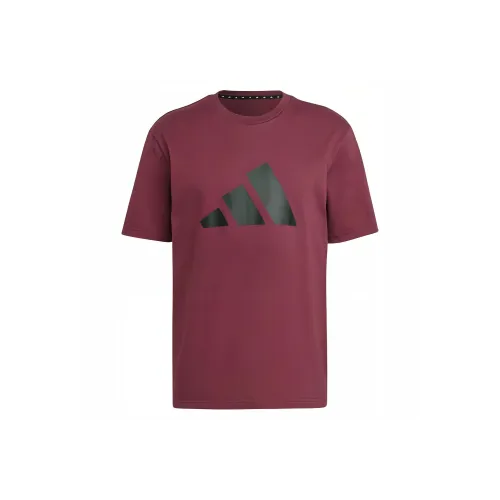 Adidas Sportswear T-Shirts Men Victory Deep Red