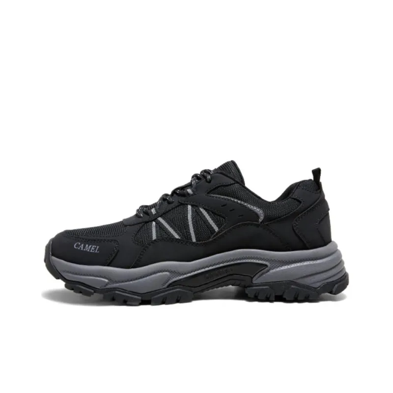 CAMEL Cushioning Wear-Resistant Low-Top Trekking Shoes Men's-0