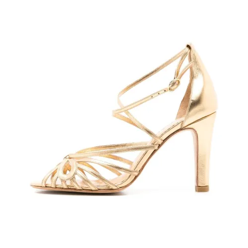 Sarah Chofakian Miuccia Roman Sandals Women's Gold