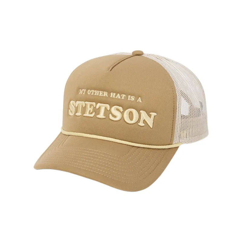 STETSON Polyester Cotton Baseball Caps Unisex Light Brown-0