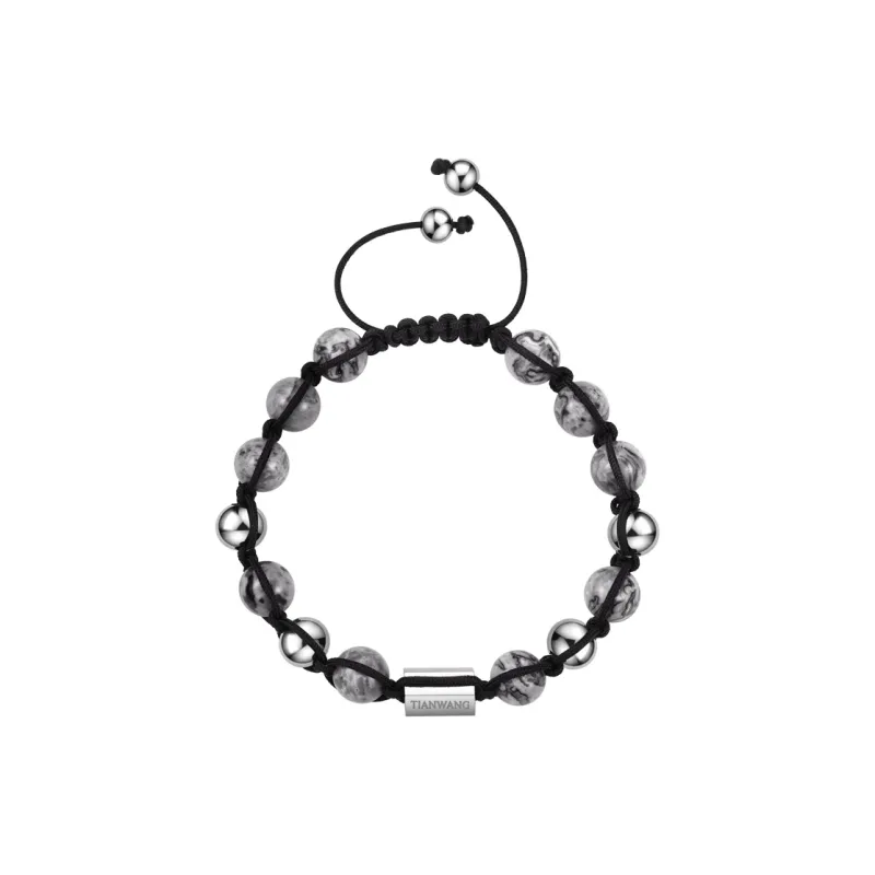 TIANWANG Map Stone Beaded Bracelet, Full Of Blessing Unisex-1