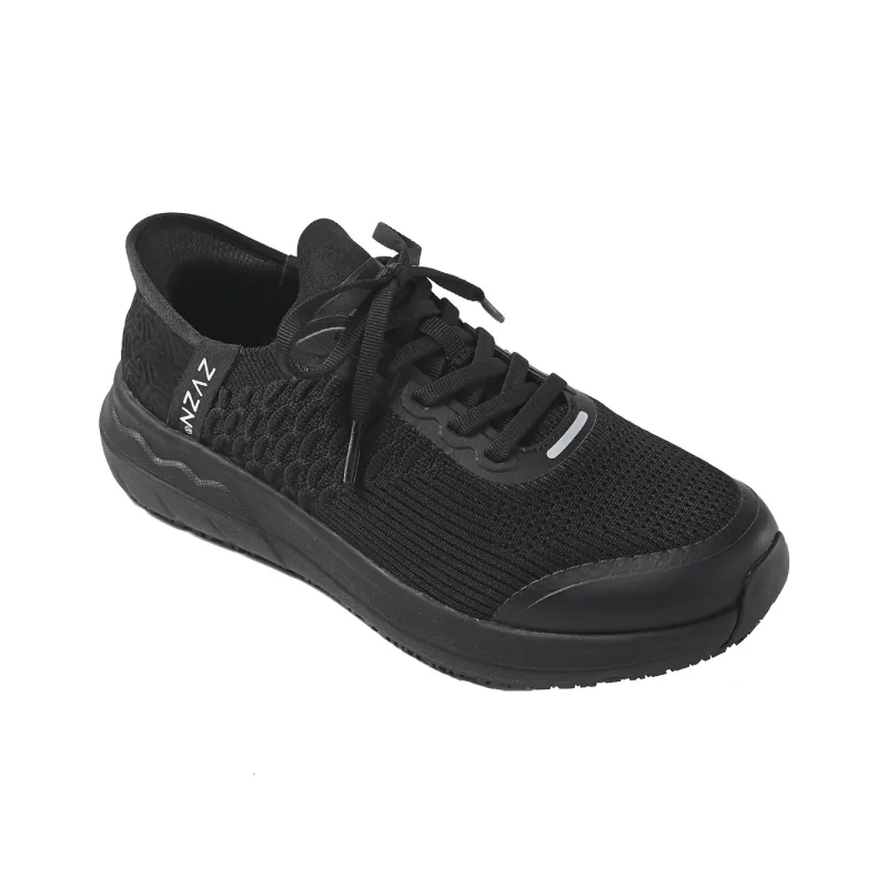 ZVZN Casual Shoes Unisex Low Top Black White/All Black/Dazzling Color-8