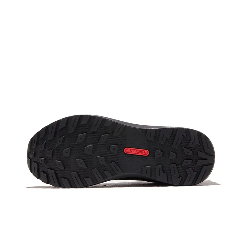 HOT POTATO Lightweight Wear Resistant And Slip Resistant Low Top Trekking Shoes Unisex Black-3