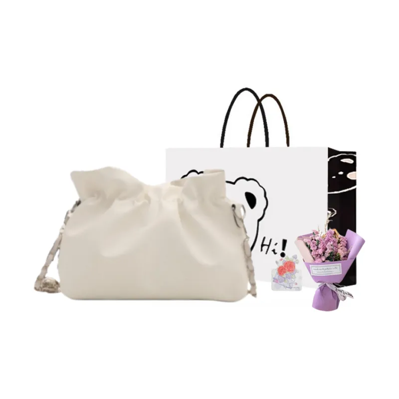 NX DOUGHNUT PU Shoulder Bag Crossbody Bag Regular Women's White Silver Black Coffee-23