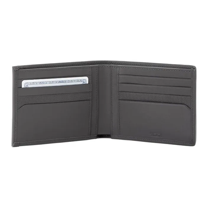TUMI Polyamide Wallet Men's Marine Blue & Gray-1