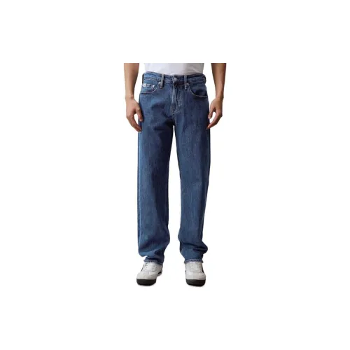 Calvin Klein SS24 Series Jeans Men 1A4-Denim Blue