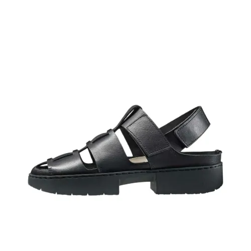Trippen Arcade Roman Sandals Men's Black