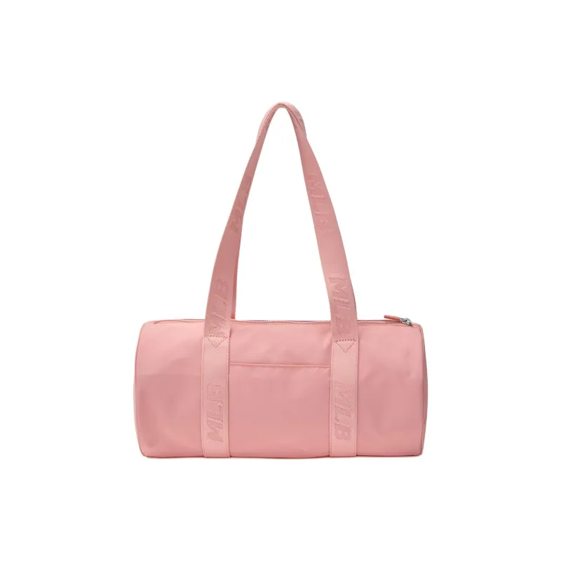 MLB Nylon Portable One Shoulder Travel Bag Regular Women's Pink-3