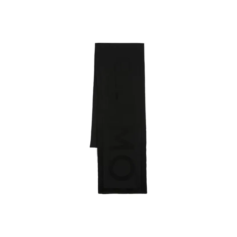 Ferragamo Logo-jacquard Virgin-wool Scarf-0