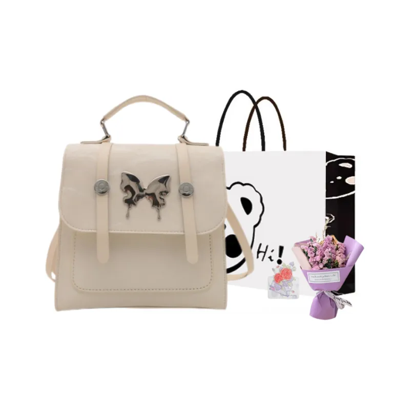 NX DOUGHNUT PU Backpack Women's White-20