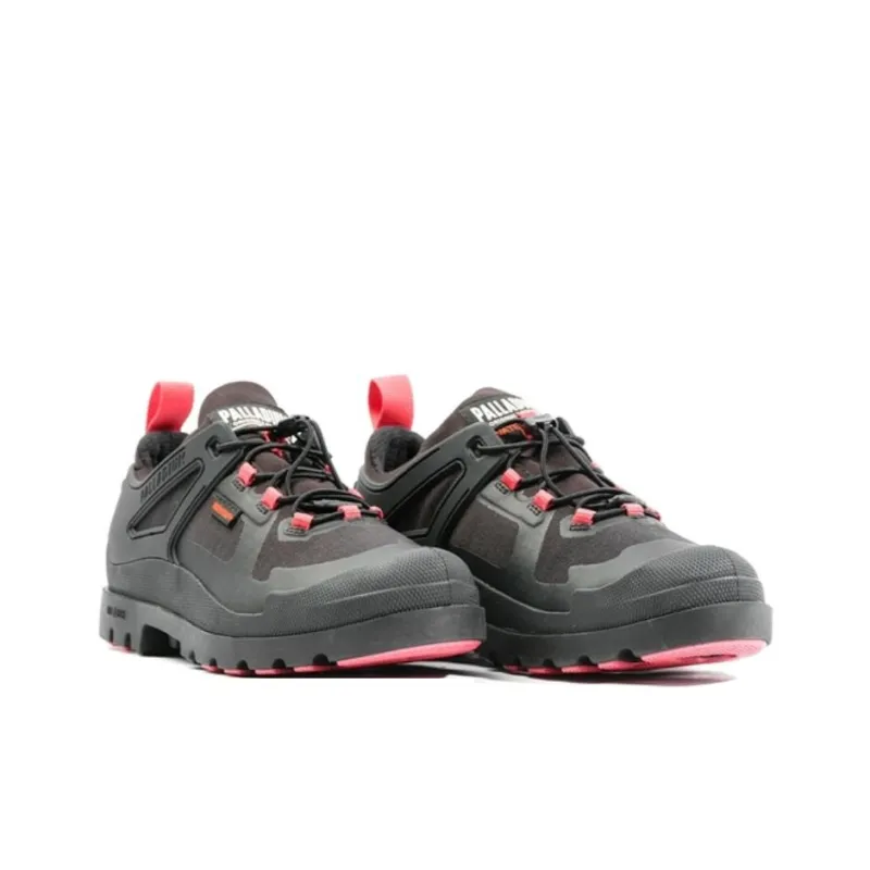 Palladium Pampa Slip Resistant, Abrasion Resistant, Waterproof Low Top Outdoor Shoes Women's Black-2