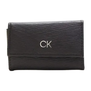 CALVIN KLEIN Leather Key Pouch Men's Black