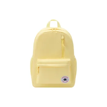 Converse Polyester Backpack Medium Size Women's Light Egg Yellow