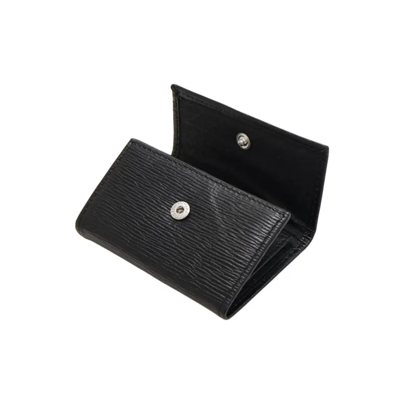 CALVIN KLEIN Leather Key Pouch Men's Black-5